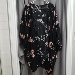 Torrid Floral kimono jacket